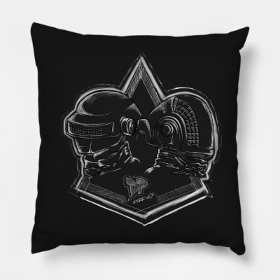 Daft Punk Forever Throw Pillow Official Daft Punk Merch