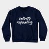 Infinity Repeating Crewneck Sweatshirt Official Daft Punk Merch