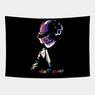 Daft Punk Wpap Tapestry Official Daft Punk Merch