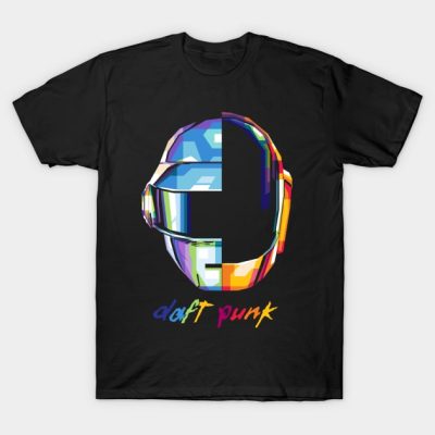 Daft Punk Illustration T-Shirt Official Daft Punk Merch