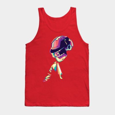 Daftpunk In Wpap Tank Top Official Daft Punk Merch