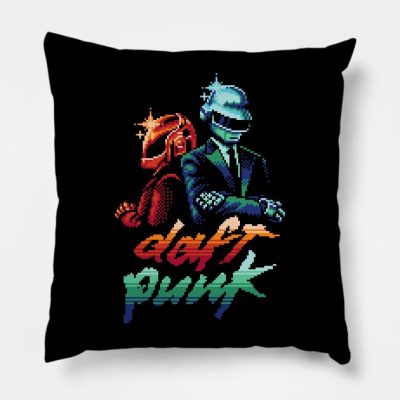 Daft Off Throw Pillow Official Daft Punk Merch