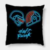 Daft Funk Throw Pillow Official Daft Punk Merch