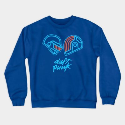 Daft Funk Crewneck Sweatshirt Official Daft Punk Merch