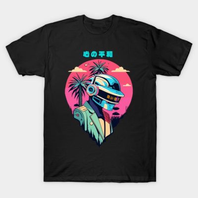 Daft Punk Japanese Style T Shirt T-Shirt Official Daft Punk Merch