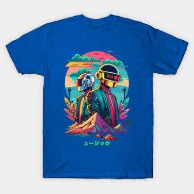 Daft Punk Japanese Style 4 T Shirt T Shirt T-Shirt Official Daft Punk Merch