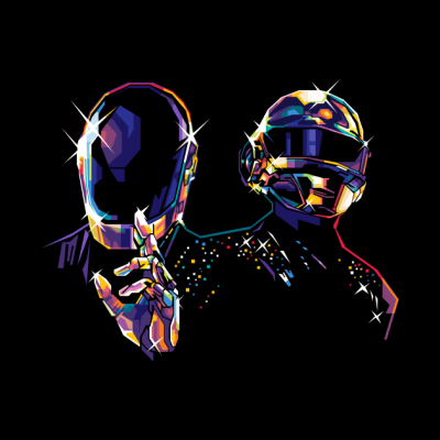 Daft Punk Wpap V7 Phone Case Official Daft Punk Merch