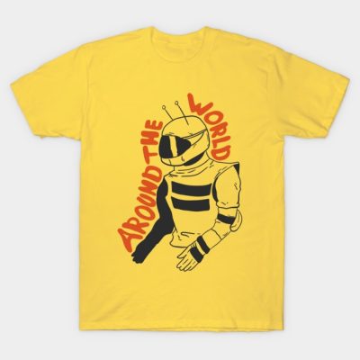 Around The World T-Shirt Official Daft Punk Merch