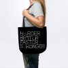 Harder Better Faster Stronger Punk Tote Official Daft Punk Merch