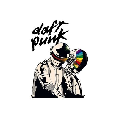 P  U  N  K Tote Bag Official Daft Punk Merch