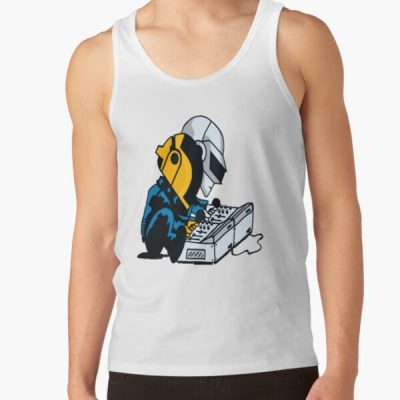 Daft Nuts Tank Top Official Daft Punk Merch