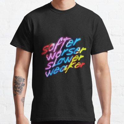 Softer Worser Slower Weaker T-Shirt Official Daft Punk Merch