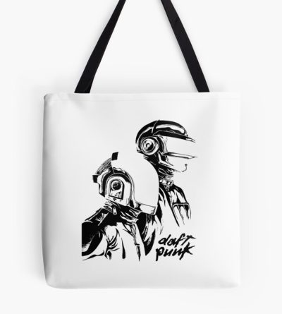 Daft Punk Techno Music Tote Bag Official Daft Punk Merch