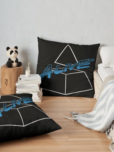 Alive Throw Pillow Official Daft Punk Merch