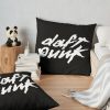 P  U  N  K Throw Pillow Official Daft Punk Merch