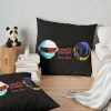 Glam Punk Throw Pillow Official Daft Punk Merch