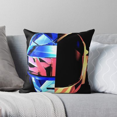 Access Punk 11 Throw Pillow Official Daft Punk Merch