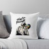  P  U  N  K Throw Pillow Official Daft Punk Merch