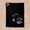 Logos Helmet Throw Blanket Official Daft Punk Merch