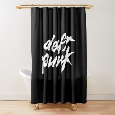 P  U  N  K Shower Curtain Official Daft Punk Merch