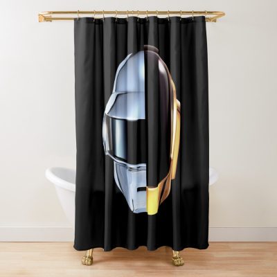 P  U  N  K Shower Curtain Official Daft Punk Merch