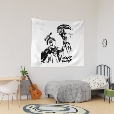 Daft Punk Techno Music Tapestry Official Daft Punk Merch